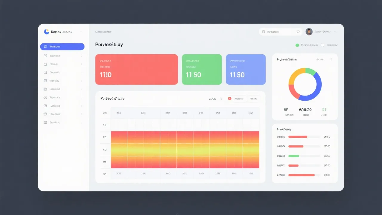 比分矩阵与数据面板示意